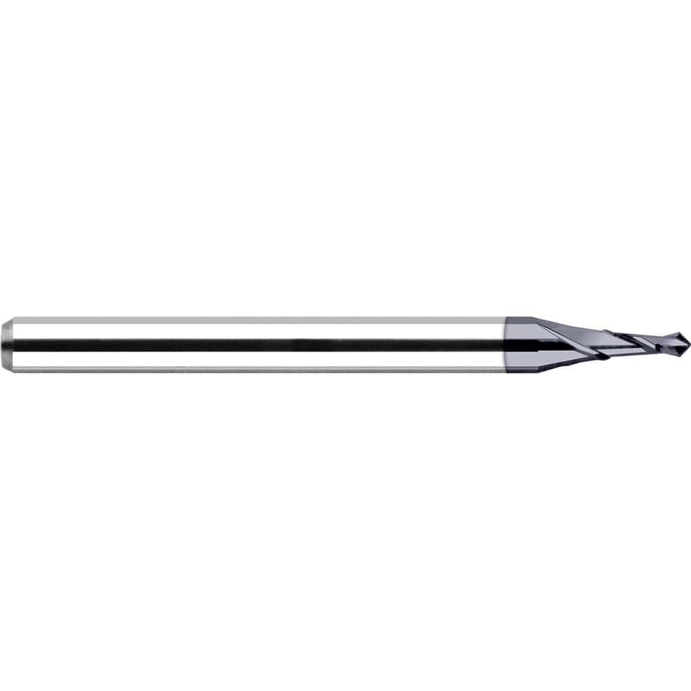 Spotting Drill: 60 ° Point, 2-1/2" OAL, Solid Carbide
