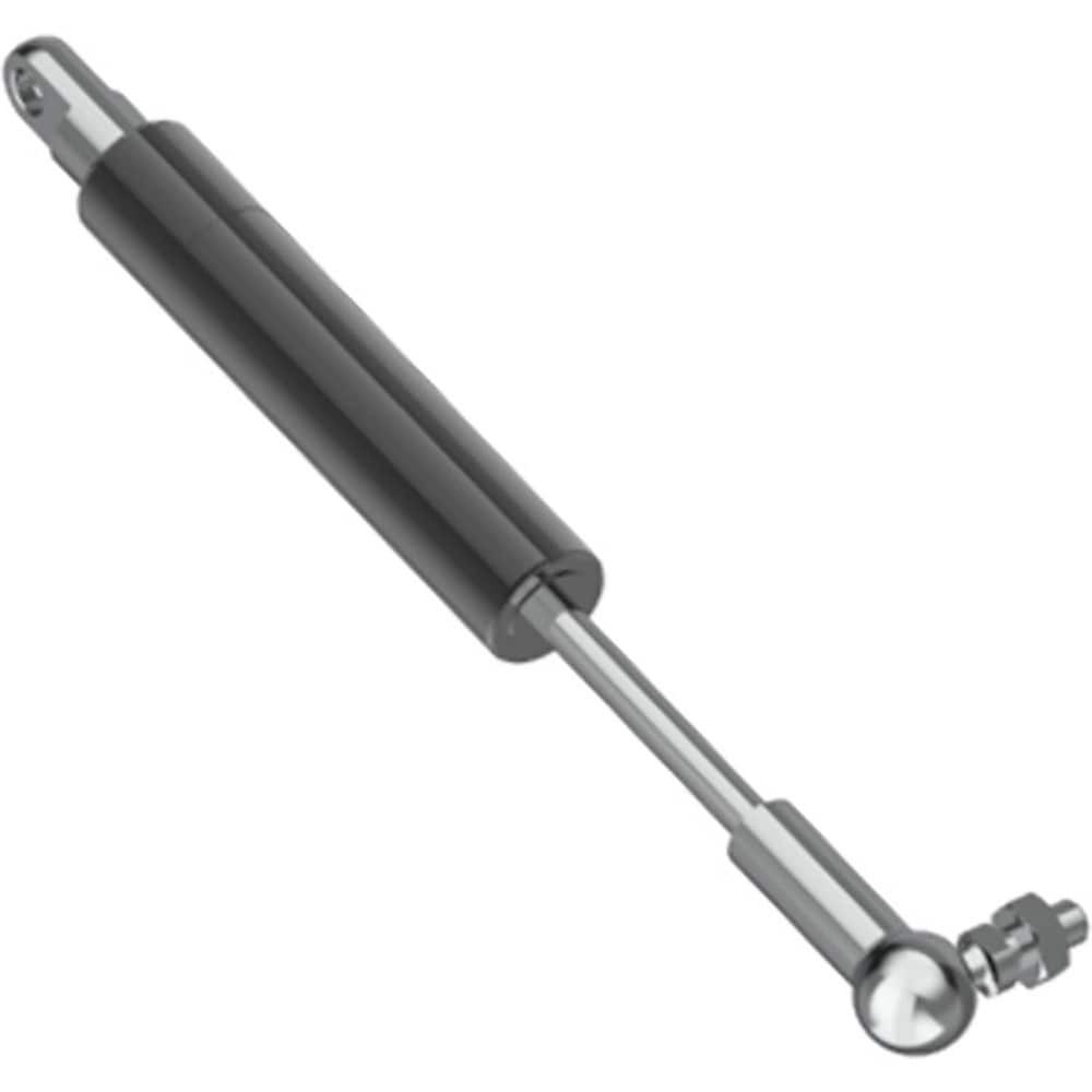 Micro Extended Life Gas Spring: 0.1600" Rod Dia, 0.4700" Tube Dia, 30.00 lb Capacity