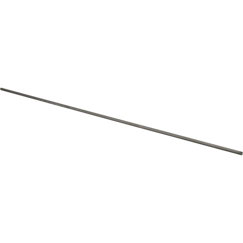 General-Purpose Threaded Rod Threaded Rod: 1-1/8-7, 3' OAL, Stainless Steel, Plain Finish