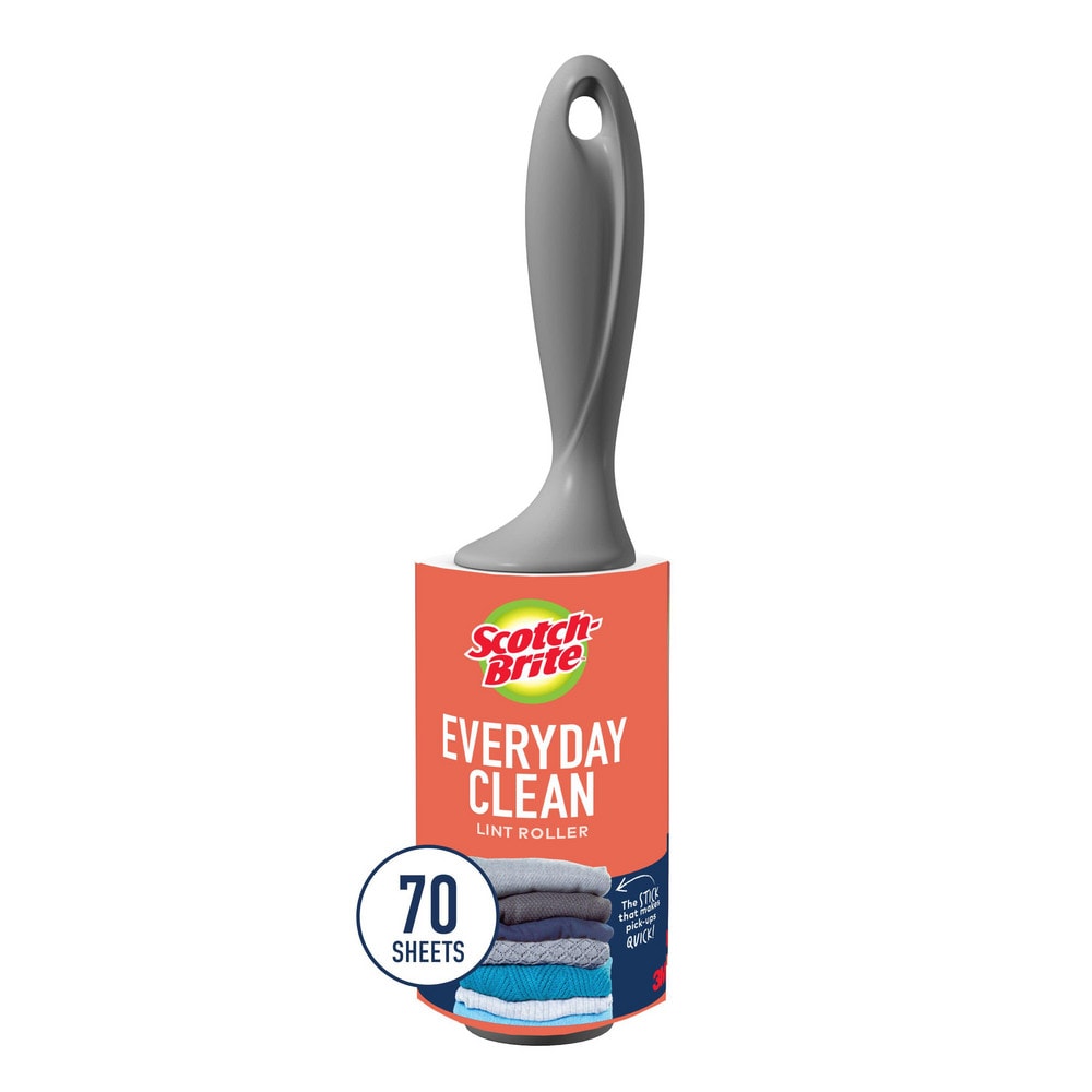 Scotch-Brite™ Everyday Clean Lint Roller 836RS-70, 4 in x 35.2 ft