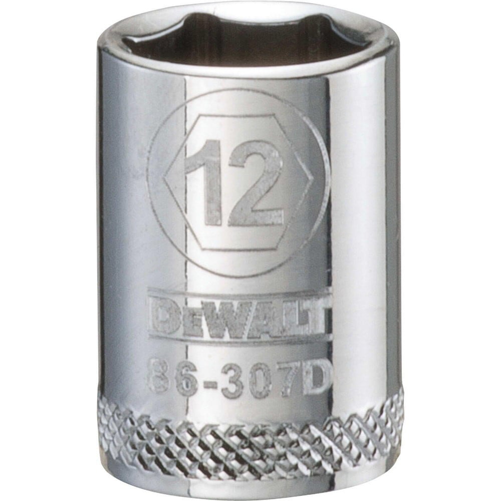 Standard Hand Socket: 3/8" Drive, 12.00 mm Socket, 6-Point