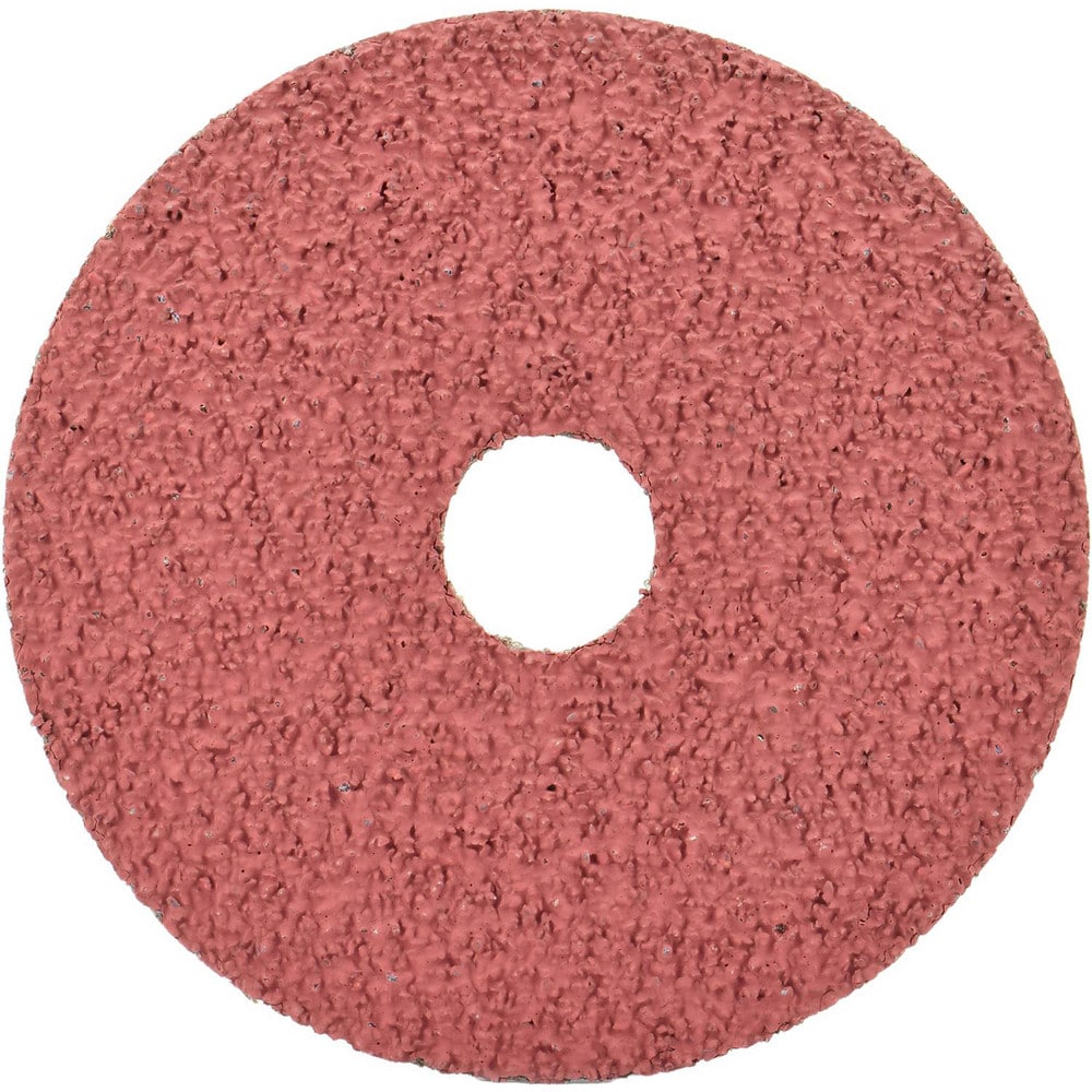 Fiber Disc: 4-1/2" Disc Dia, Arbor Hole, 50 Grit, Aluminum Oxide