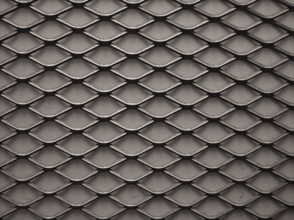 Steel Expanded Sheets; Overall Length: 24 in; Overall Width: 24 in; Overall Thickness: 0.125 in