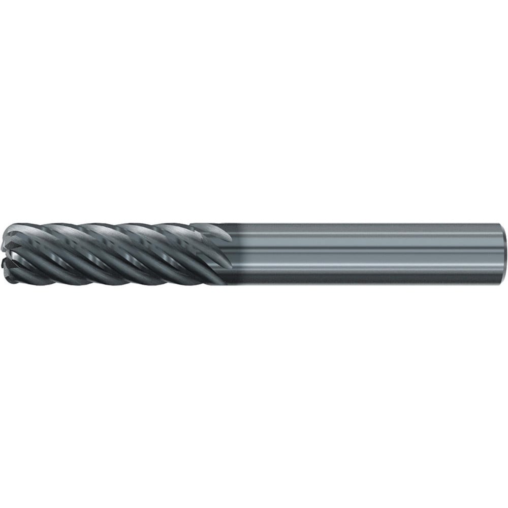 Roughing & Finishing End Mills; Mill Diameter (Fractional Inch): 1/2; Flute Type: Spiral; Number Of Flutes: 7; End Mill Material: Solid Carbide; Length of Cut (Inch): 2; Coating/Finish: AlCr