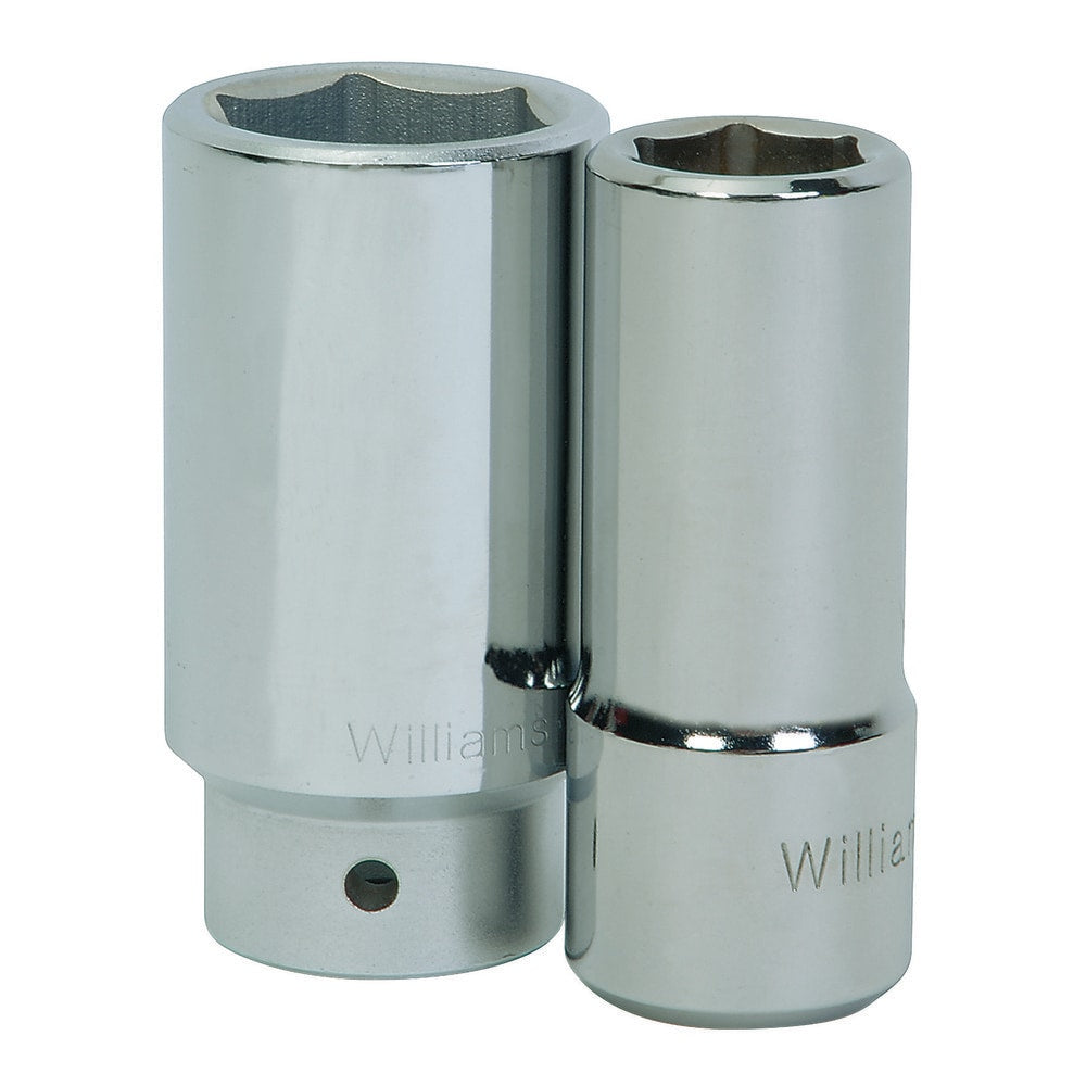 Deep Socket Hand Socket: 3/4" Drive, 35.00 mm Socket, 6-Point