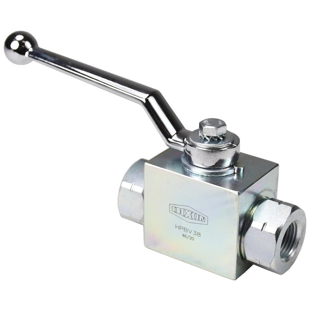 Full-Bore: 1-1/2" Pipe, Female x Female Port, Carbon Steel