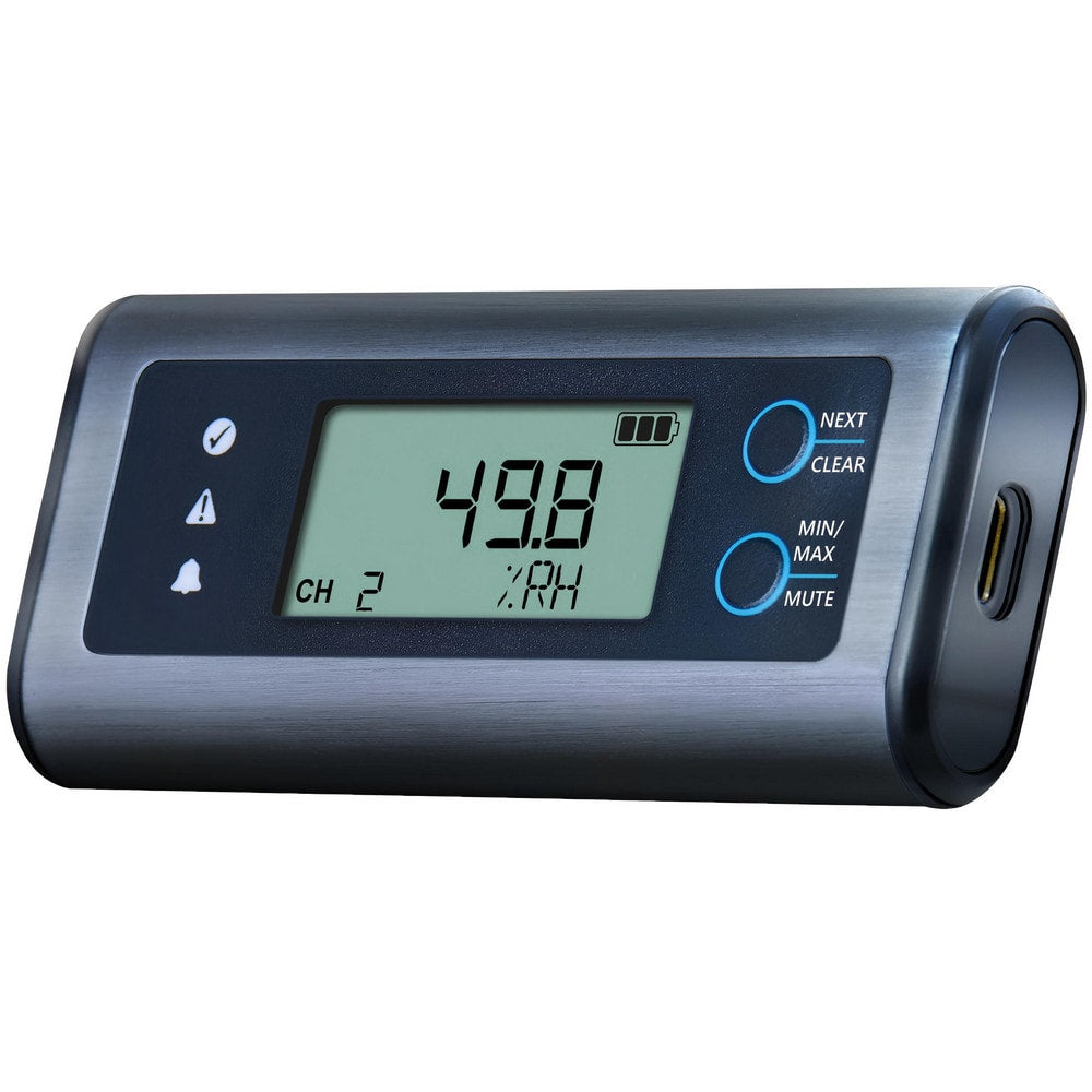 Thermometer/Hygrometers & Barometers; Product Type: Temperature/Humidity Recorder; Probe Type: Build-in; Accuracy: ±0.3°C; Dew Point Accuracy:  ; Power Source: Battery; Batteries Included: Yes