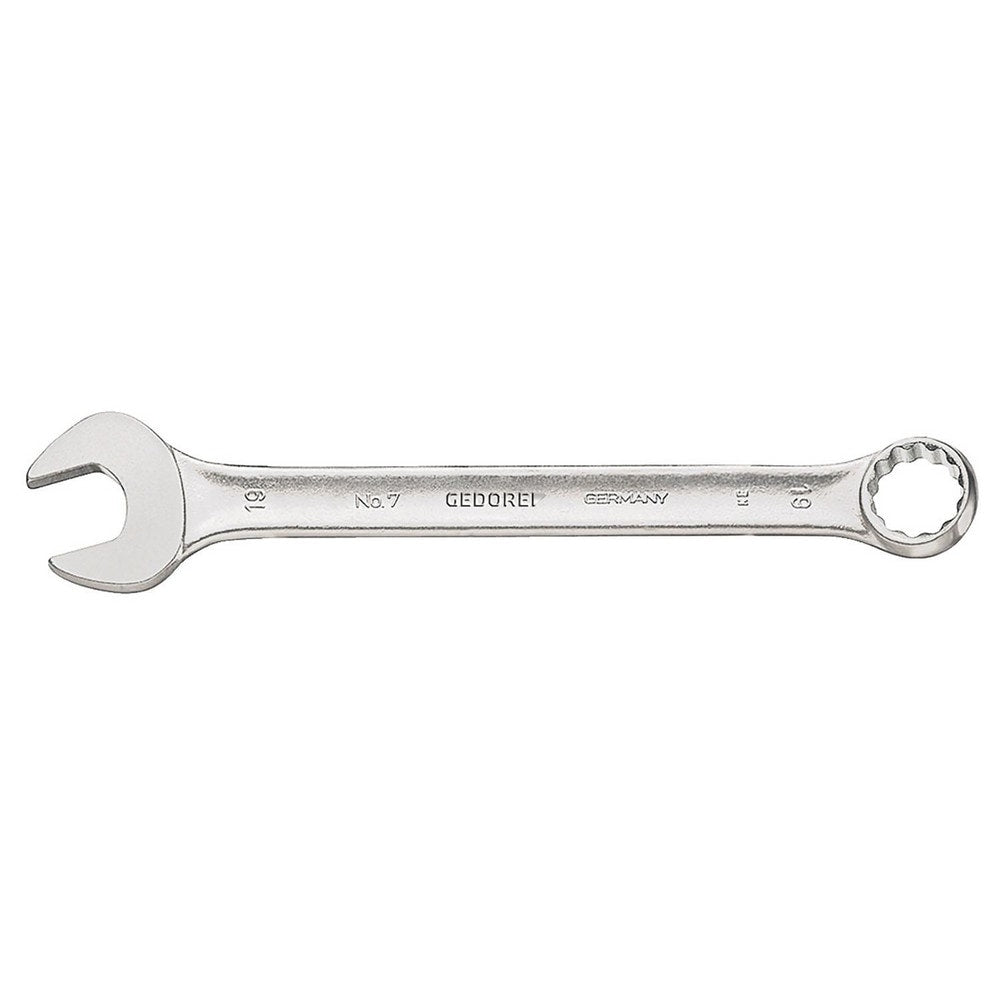 Combination Wrench: 11/16" Head Size, 15 deg Offset