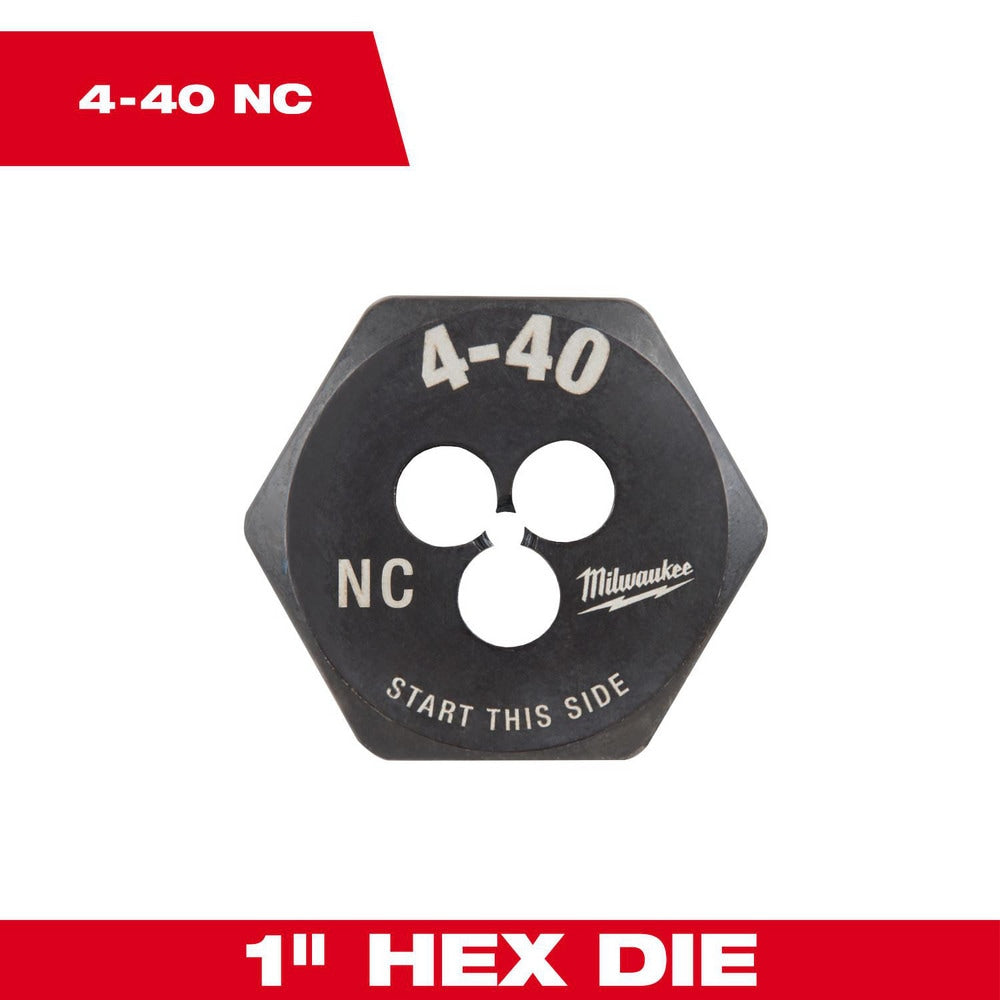 Hex Rethreading Die: Right Hand, No Carbon Steel