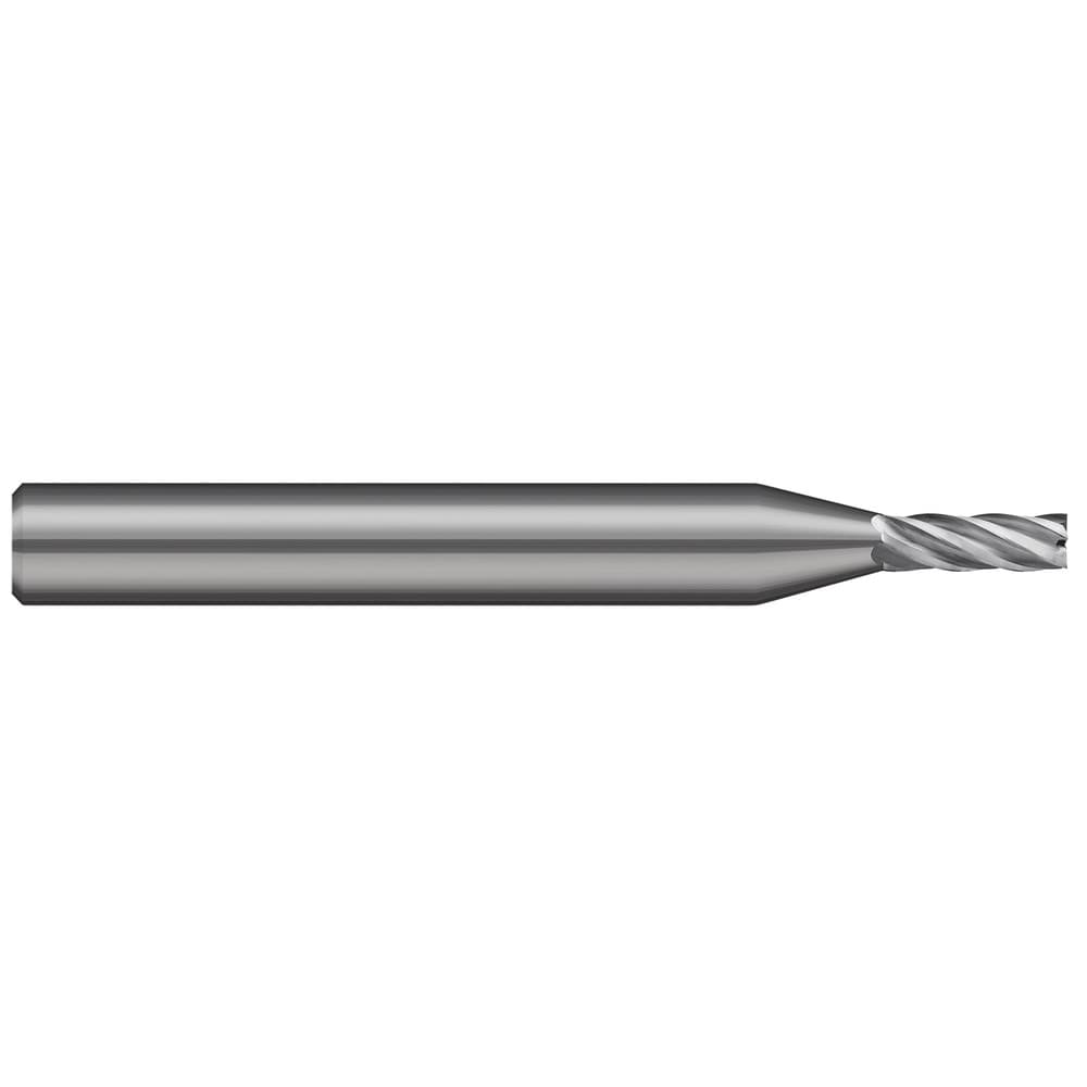 Square End Mill: 3/16" Dia, 5/16" LOC, 5 Flute, Solid Carbide