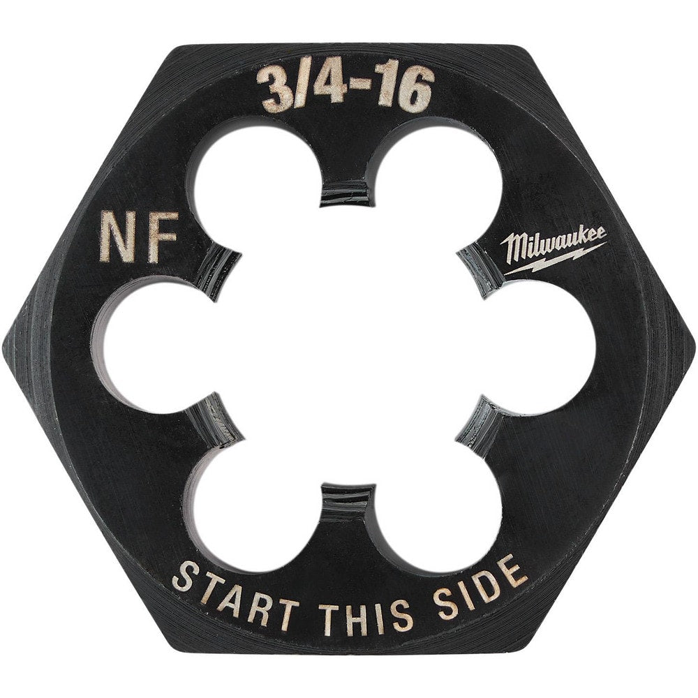 Hex Rethreading Die: Right Hand, No Carbon Steel