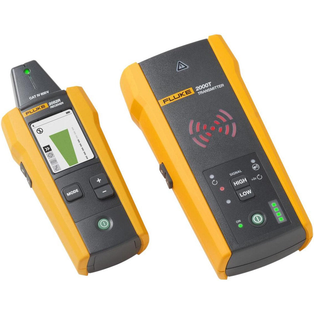 The Fluke 2052 Advanced Wire Tracer accurately and safely troubleshoots energized and de-energized wires in residential, commercial, and industrial environments up to CAT IV 600 V, offering the highest protection available. It's designed to protect you f