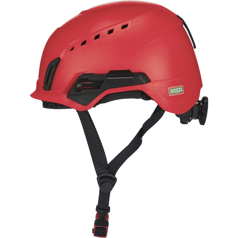 Rescue Helmet: Ratchet Adjustment, 4-Point Suspension, ABS