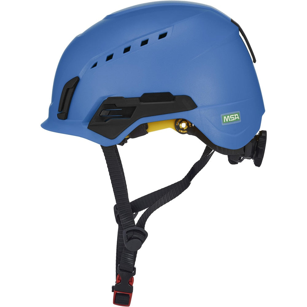 Rescue Helmet: Ratchet Adjustment, 4-Point Suspension, ABS