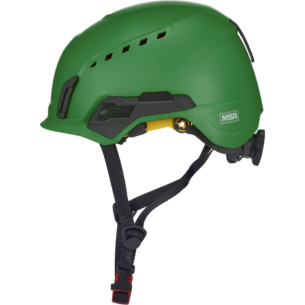 Rescue Helmet: Ratchet Adjustment, 4-Point Suspension, ABS
