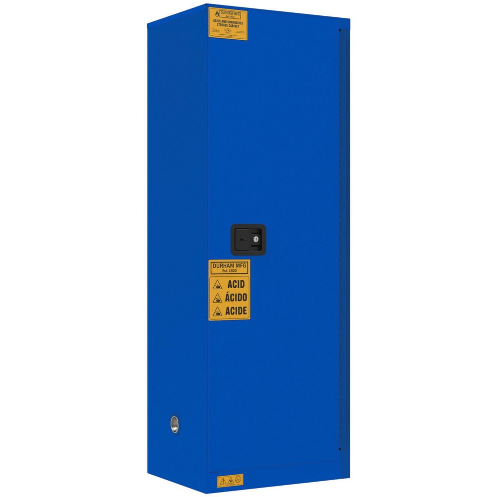 Corrosives Safety Cabinet: Blue