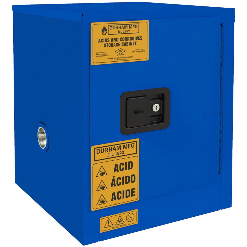 Corrosives Safety Cabinet: Blue