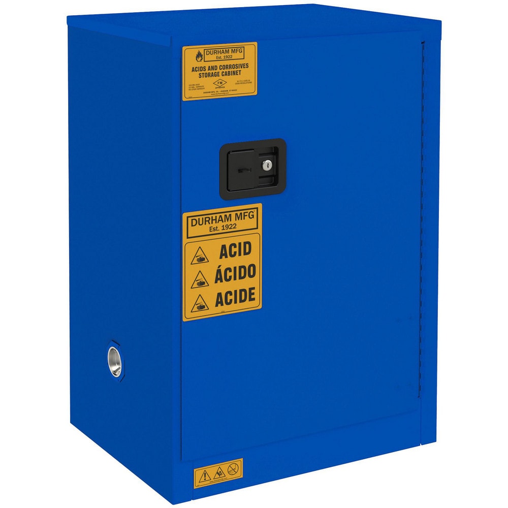 Corrosives Safety Cabinet: Blue