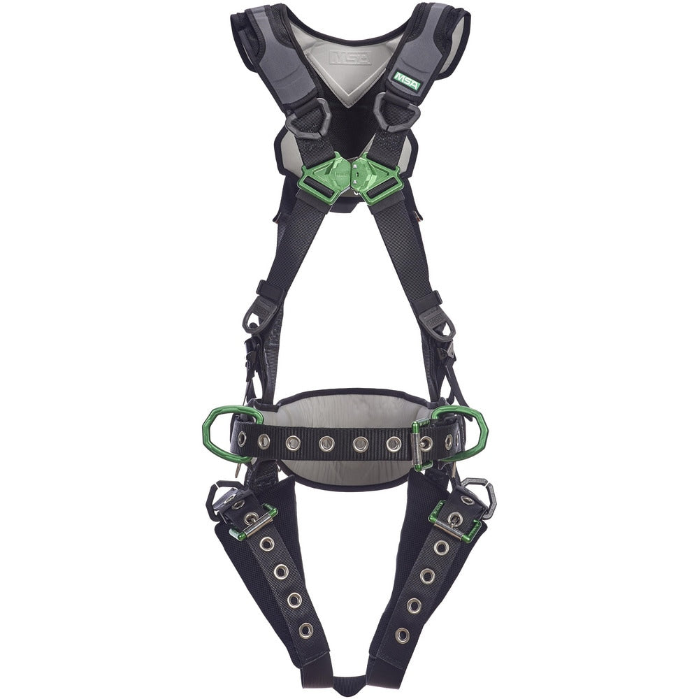 Fall Protection Harnesses: 400.000 Lb, Construction Style, Size Standard & Medium, For Construction, Polyester, Back & Hips D-Ring
