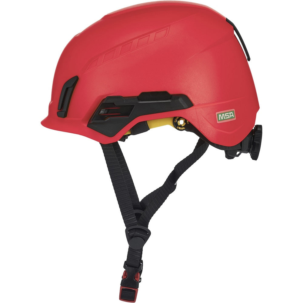 Rescue Helmet: Ratchet Adjustment, 4-Point Suspension, ABS