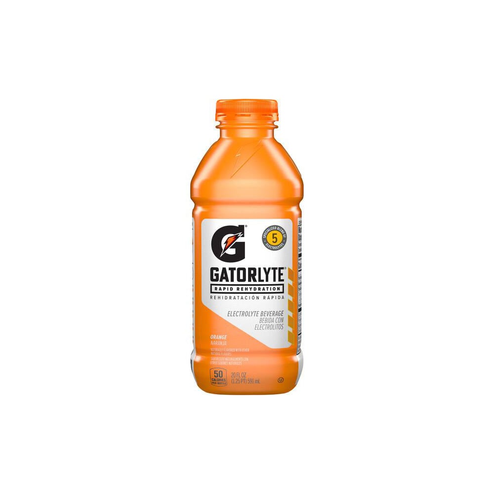 Activity Drink: 20 Bottle, Orange, Liquid, Yields 20.00 oz