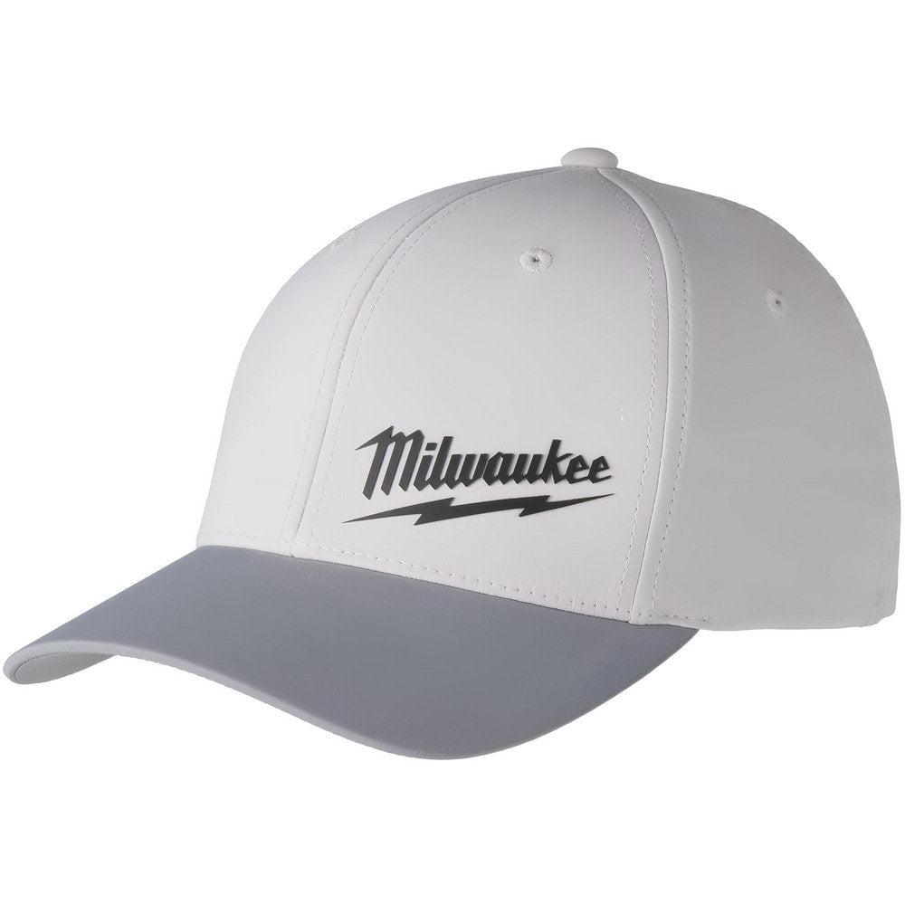 Baseball Hat: Polyester, Gray, Size Large & X-Large