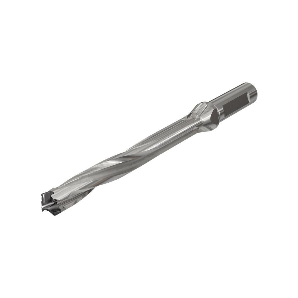 Replaceable-Tip Drills; Minimum Drill Diameter (Decimal Inch): 0.4724; Minimum Drill Diameter (mm): 12.00; Maximum Drill Diameter (mm): 12.49; Maximum Drill Diameter (Decimal Inch): 0.4917; Drill Depth by Diameter Ratio: 8xD; Maximum Drill Depth (mm): 120