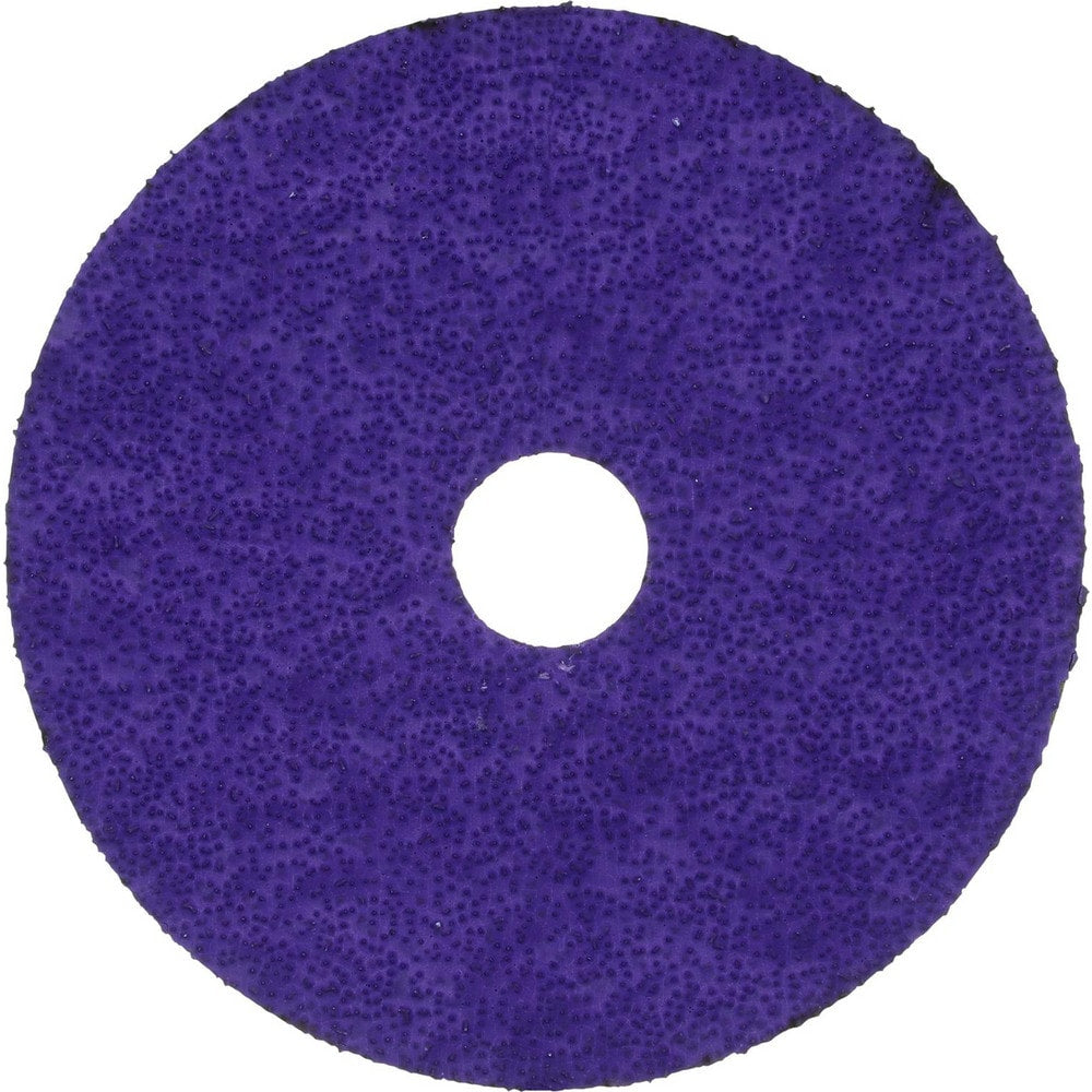 Fiber Disc: 4" Disc Dia, 5/8" Hole, Arbor Hole, 36 Grit, Premium Ceramic Alumina