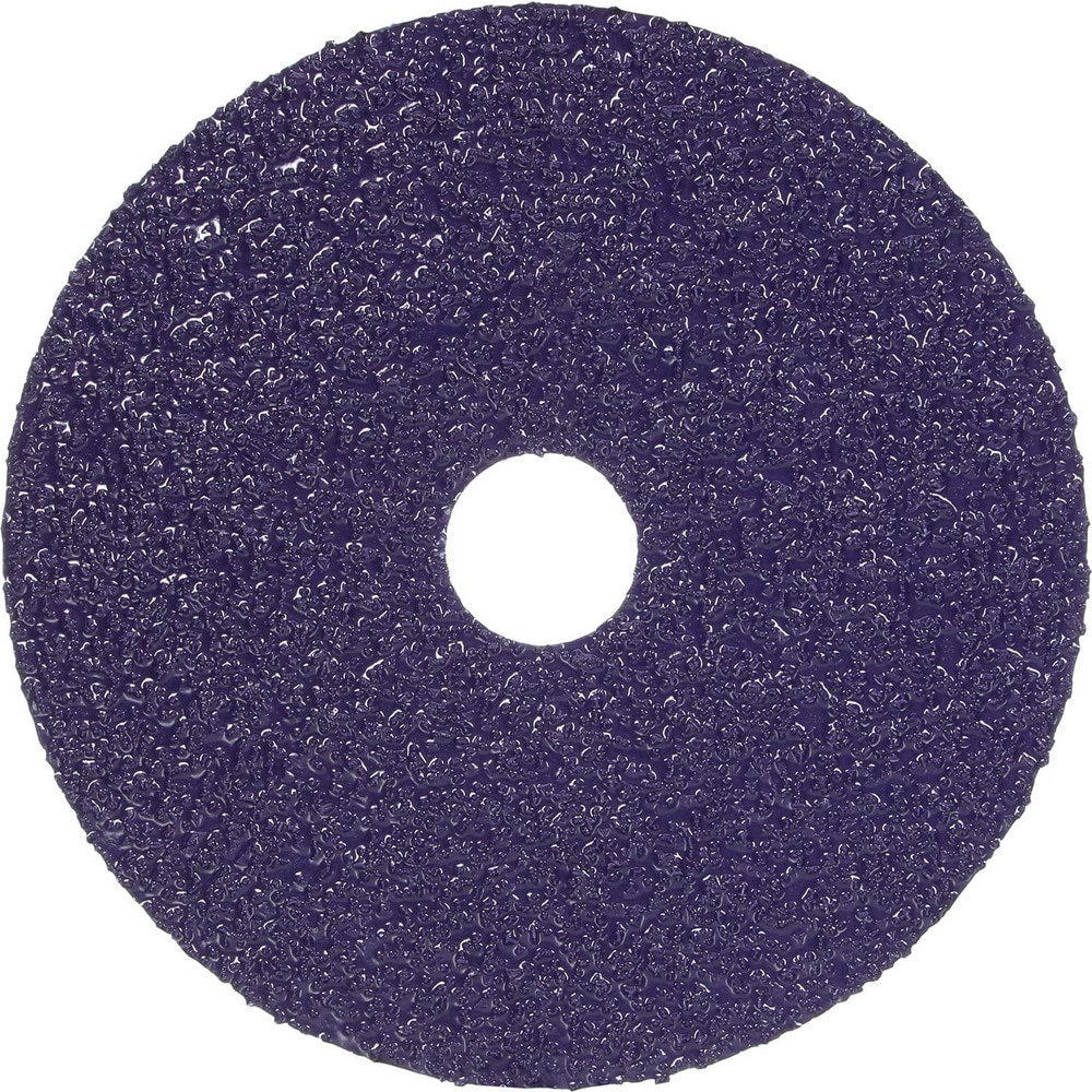Fiber Disc: 6" Disc Dia, 7/8" Hole, Arbor Hole, 36 Grit, Premium Ceramic Alumina
