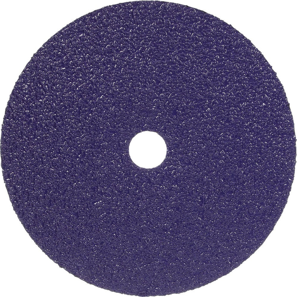 Fiber Disc: 7" Disc Dia, 7/8" Hole, Arbor Hole, 36 Grit, Premium Ceramic Alumina