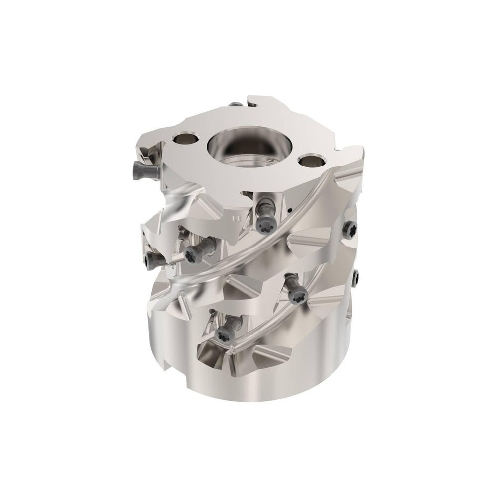 Indexable Square-Shoulder Face Mill: R220940250176LO124BA, 2-1/2'' Cut Dia, 1.0000" Arbor Hole Dia, 1.7913" Max Cutting Depth