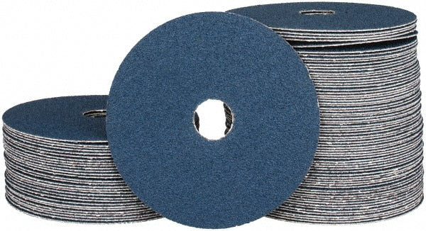Fiber Disc: 5" Disc Dia, 60 Grit, Zirconia Alumina