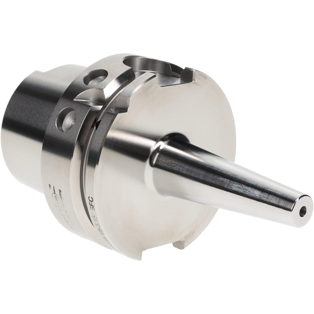 Shrink-Fit Tool Holder & Adapter: 1/8" Shank Dia, HSK63A Taper Shank
