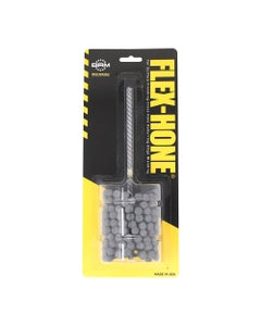 2 1/4″ Bore Diameter × 3″ Hone Length × 8″ Overall Length, 120 Grit, Zirconia Alumina #1549 - Standard Duty Flex-Hone