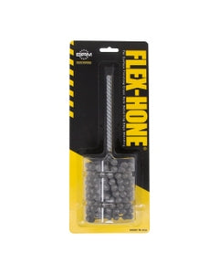 2 3/8″ Bore Diameter × 3″ Hone Length × 8″ Overall Length, 240 Grit, Aluminum Oxide - Standard Duty Flex-Hone