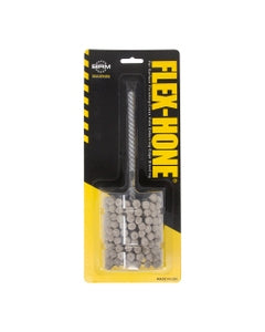 2 1/4″ Bore Diameter × 3″ Hone Length × 8″ Overall Length, 800 Grit, Aluminum Oxide - Standard Duty Flex-Hone