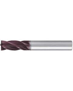 Square End Mill; 3 mm Dia. × 8 mm LOC × 6 mm Shank Dia. × 57 mm OAL ; 4 FL ; Carbide ; AlTiN ; Series 1998A