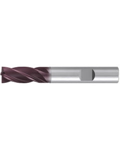 Square End Mill; 4 mm Dia. × 11 mm LOC × 6 mm Shank Dia. × 57 mm OAL ; 4 FL ; Carbide ; AlTiN ; Series 1999A