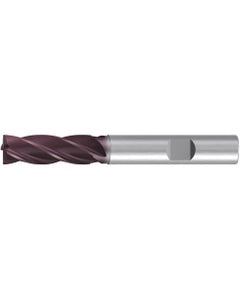 Square End Mill; 4 mm Dia. × 12 mm LOC × 6 mm Shank Dia. × 62 mm OAL ; 4 FL ; Carbide ; AlTiN ; Series 2527A