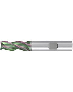 Chamfer End Mill; 16 mm Dia. × 32 mm LOC × 16 mm Shank Dia. × 92 mm OAL ; 2 FL ; Carbide ; GLT ; Series 2549K