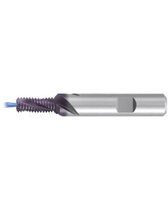 G 3/8-19 / GSF Style - Spiral Flute - TICN Thread Mill