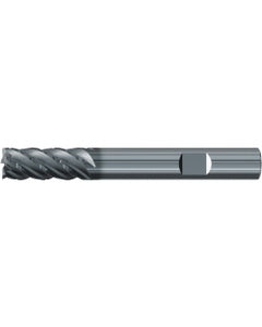 Square End Mill; 3/8″ Dia. × 7/8″ LOC × 3/8″ Shank Dia. × 3″ OAL ; 5 FL ; Carbide ; AlCr ; Series 2571L