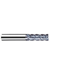 1/2″ Cutting Dia. × 1/2″ Shank Dia. × 1-1/4″ LOC × 3-1/4″ OAL, 4 Flute, Carbide, Polychrom, Square Endmill, NB-NVD