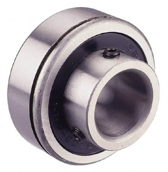 Value Collection - 1-1/4" Bore Diam, 2-9/16" OD, Double Seal Semi Ground Extra Light Radial Ball Bearing - 1 Row, Round Bore, 1,831 Lb Static Capacity, 3,070 Lb Dynamic Capacity - Eagle Tool & Supply