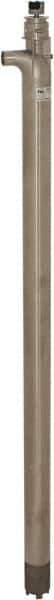Finish Thompson - 2 Inch Inlet, 40 GPM, 1/4 Inch Barb Discharge, Light Viscosity, High Flow Drum Pump Tube - 80 Ft. Max Head, 40 Inch Long, Use with M3, M3T, M3X, M6, M6X, Can Be Used with Acids, Corrosives and Chemicals - Eagle Tool & Supply