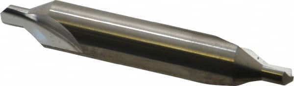 SGS - #5 Plain Cut 60° Incl Angle Solid Carbide Combo Drill & Countersink - Eagle Tool & Supply