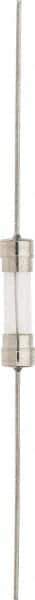 Ferraz Shawmut - 250 VAC, 0.13 Amp, Time Delay Miniature Glass Fuse - Surface Mount Mount, 20mm OAL, 5mm Diam - Eagle Tool & Supply