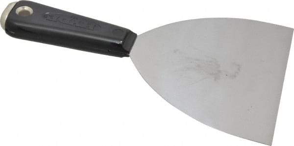Hyde Tools - 5" Wide Carbon Steel Taping Knife - Flexible, Hammerhead Nylon Handle, 8-3/8" OAL - Eagle Tool & Supply