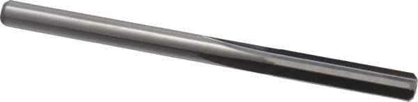 M.A. Ford - #12 Solid Carbide 4 Flute Chucking Reamer - Straight Flute, 0.182" Straight Shank, 7/8" Flute Length, 2-3/4" OAL - Eagle Tool & Supply