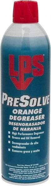 LPS - 20 oz Aerosol Cleaner/Degreaser - Aerosol, Orange - Eagle Tool & Supply